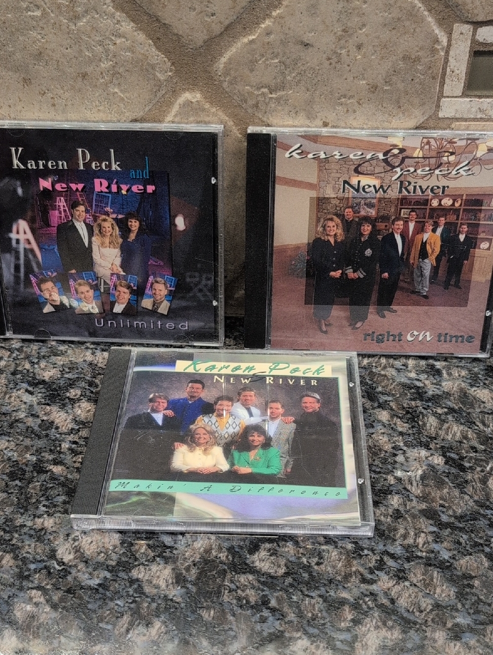 Karen Peck & New River CD Lot - Multi-Color Covers